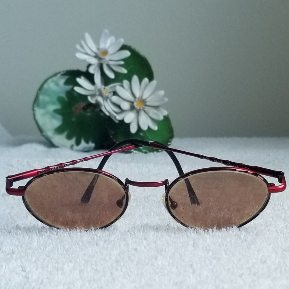 Super Awesome Red Italian Rx Glasses by Eyetel - Picture 3 of 7